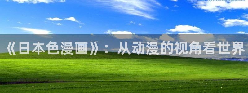 歪歪羞羞汗汗漫画：《日本色漫画》：从动漫的视角看世界